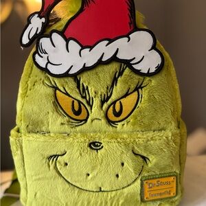 Dr. Seuss Grinch Green Loungefly Backpack